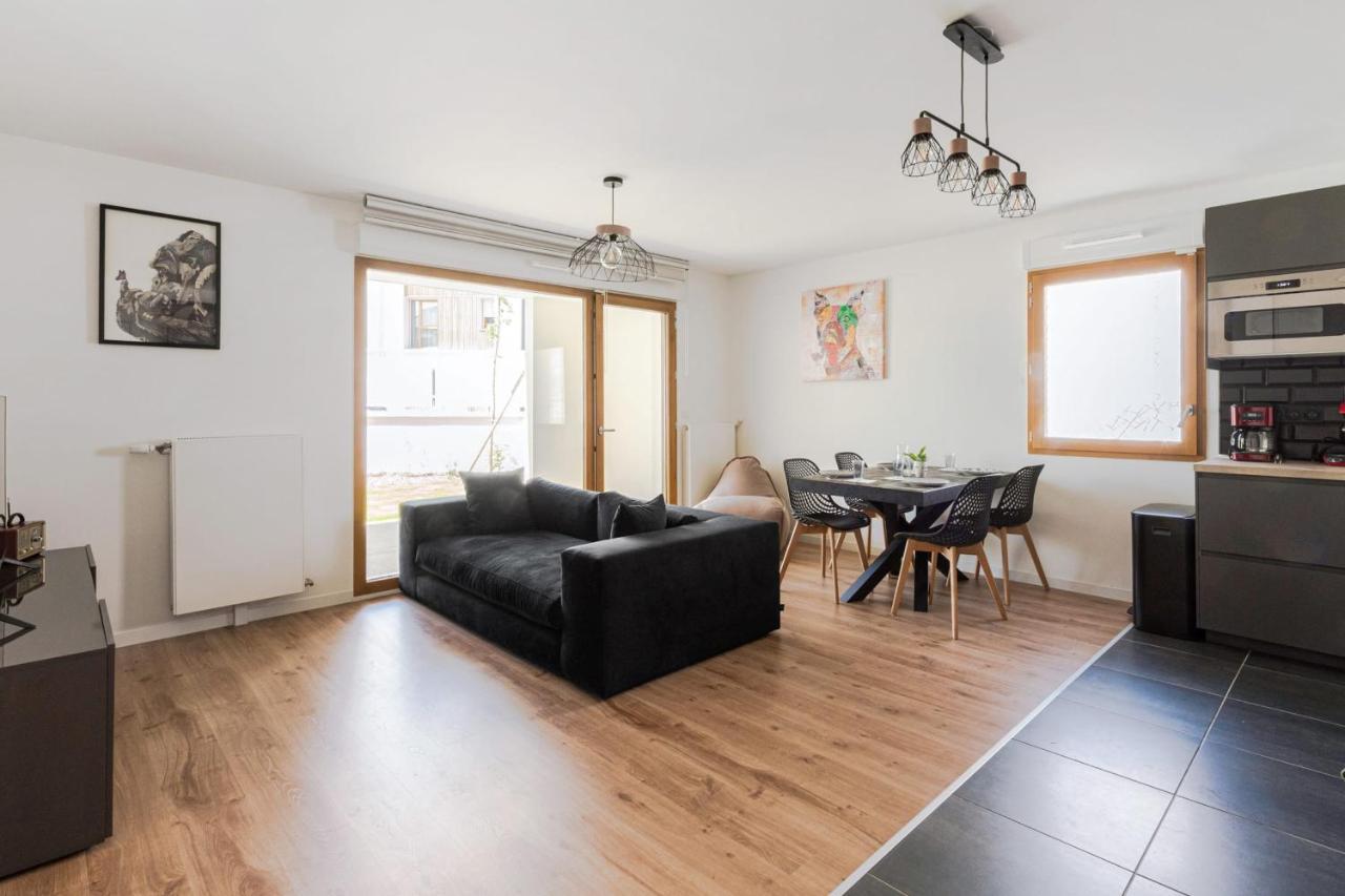 Cosygreen77 Modern Apartment With Garden And Parking Magny-le-Hongre Exterior photo